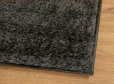 Rug ISTAN High Pile Shiny Look Anthracite 140x200 cm 375641