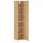 Highboard Sonoma Oak 34.5x34x180 cm Engineered Wood 3198780