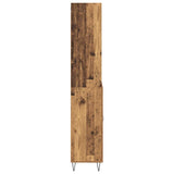 Highboard with Drawer 2 pcs Old Wood Engineered Wood 3415653