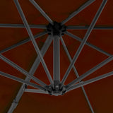 Cantilever Garden Parasol Terracotta 312307
