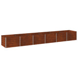 Raised Garden Bed Rusty 480 x 80 x 55 cm corton 8006446