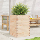 Garden Planter 50x50x68.5 cm Solid Wood Pine 3282464