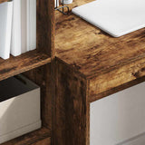 Desk Smoked Oak 80 x 50 x 76 cm 869430
