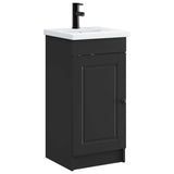Bathroom Vanity with Sink Black 42 x 40 x 84.5 cm 890055