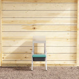 Chicken Nesting Box 2 Compartments with Legs Galvanised Steel 4104895