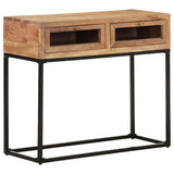 Console Table 90x35x76 cm Solid Acacia Wood 323505