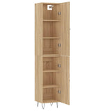 Highboard Sonoma Oak 34.5x34x180 cm Engineered Wood 3198820