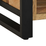 Shoe Bench Brown 100 x 40 x 50 cm Solid Mango wood 4013601