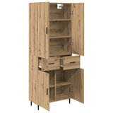 Highboard 2 pcs Artisan Oak 69.5 x 34 x 180 cm Engineered Wood 3415977