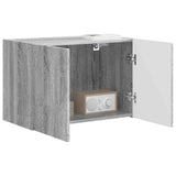 TV Wall Cabinet Grey Sonoma 59.5 x 31 x 40 cm Engineered Wood 892341