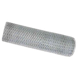 Hexagon Fence Silver 0.4 x 100 m Galvanised steel 42005737