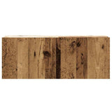 8 Piece TV Cabinet Set Wall-mounted Old Wood Engineered Wood 3329009