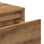 ZNTS Console Table Artisan Oak 100x35x76.5 cm Engineered Wood 856785