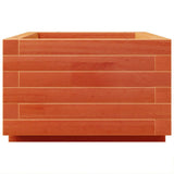 Garden Planter Wax Brown 70x40x26.5 cm Solid Wood Pine 847330