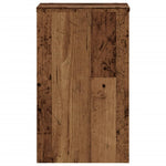 ZNTS Plant Stands 2 pcs Old Wood 30x30x50 cm Engineered wood 852922