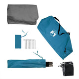 Camping Windbreak Blue 508x130 cm Waterproof 4009661
