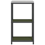 Kitchen Storage HATTEM Olive Green 40 x 50 x 92 cm Steel 874971