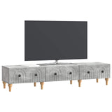 TV Cabinet Concrete Grey 147 x 34.5 x 30 cm Engineered Wood 894248