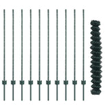 Fence and Post Green 1.2 x 10 m Steel 3336241