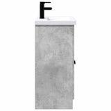Bathroom Furniture Set Concrete Grey 56 x 37.5 x 81 cm 3404167