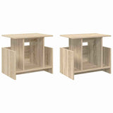 TV Stand 2 pcs Sonoma Oak 50 x 35 x 45 cm Engineered Wood 891005