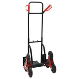 Hand Trolley Black and Red 64.5 x 49.5 x 114 cm Steel 4019019