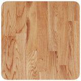 Square Table Top Light Brown 40x40x4cm Treated Solid Wood Oak 343057