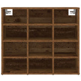 Shoe Cabinet Old Wood 77.5 x 30 x 67 cm Engineered Wood 875212