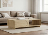 Coffee Table Sonoma Oak 95 x 50.5 x 35 cm Engineered Wood 8011443
