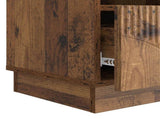 TV Cabinet Old Wood 102 x 34.5 x 47 cm Engineered Wood 895373