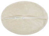 Cushion with Pillow HEERLEN 6 pcs Cream Microfiber Fleece 929780