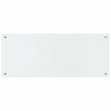 Kitchen Backsplash 2 pcs Transparent 100 x 40 cm Tempered Glass 3415539