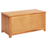 Storage Box Solid Oak Wood 42000874