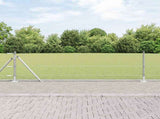 Welded Wire Fence with Concrete Base 25 x 0.6 m 3353790