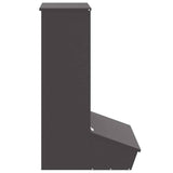 Pig Feeder Black 55 x 51 x 91.5 cm Cold-Rolled Steel 874639