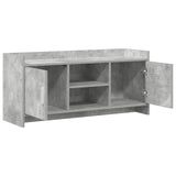 TV Cabinet 102 x 33 x 47 cm Concrete Grey Engineered Wood 8011166