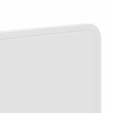 Headboard Gloss White Engineered wood 888500