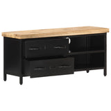 TV Cabinet 90x30x41 cm Rough Mango Wood 320662