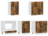 Kitchen Unit PORTO 5 pcs Smoked Oak Engineered Wood 3438280