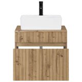 Bathroom Furniture Set Artisan Oak Engineered Wood 3404299