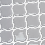 Lanturn Tile 50 pcs Grey 27 x 27 cm Polyurethane and PET 42021334