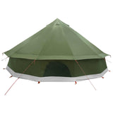 Tipi Tent Olive Green 600 x 600 x 350 cm Polyester and Steel 42029030