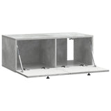 Wall-Mounted TV Cabinet Concrete Grey 78.5 x 41 x 30 cm 898178