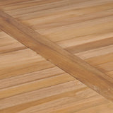 Garden Dining Set Warm Teak Fine sanded teak hardwood Medium 3059923
