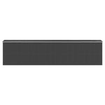 Garden Shed Anthracite 192x855x223 cm Galvanised Steel 3147457