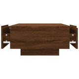 Coffee Table Brown Oak 90x60x31 cm Engineered Wood 815197