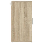 Shoe Cabinets 2 pcs Sonoma Oak 32x35x70 cm Engineered Wood 808961
