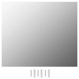 Frameless Mirror 80x60 cm Glass 283646