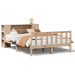 Bookcase Bed without Mattress 160x200 cm Solid Wood Pine 3322090