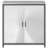 Kitchen Storage HATTEM Silver 90 x 50 x 92 cm Steel 874987